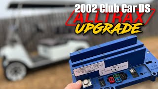 Installing Alltrax 400 Amp Controller On Older Series Golf Cart | UNLOCK Settings | Club Car DS