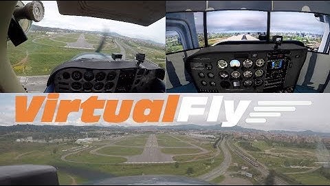 REAL flying vs. SIMULATOR flying | C172 Analogue by Virtual Fly