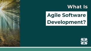 What Is Agile Software Development