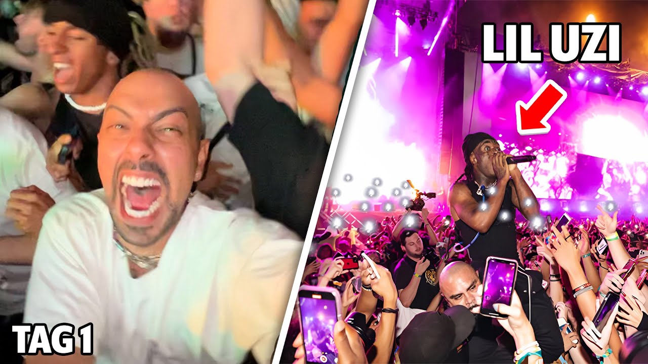 LIL UZI MOSHPIT HAT ALLES ZERSTÖRT 🤯 Splash Festival 2023 - VLOG #1