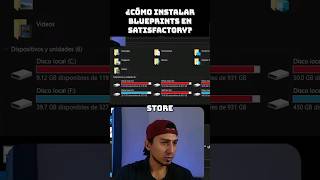 Cómo instalar blueprints en satisfactory #update8 #planos #gamingcommunity #guia