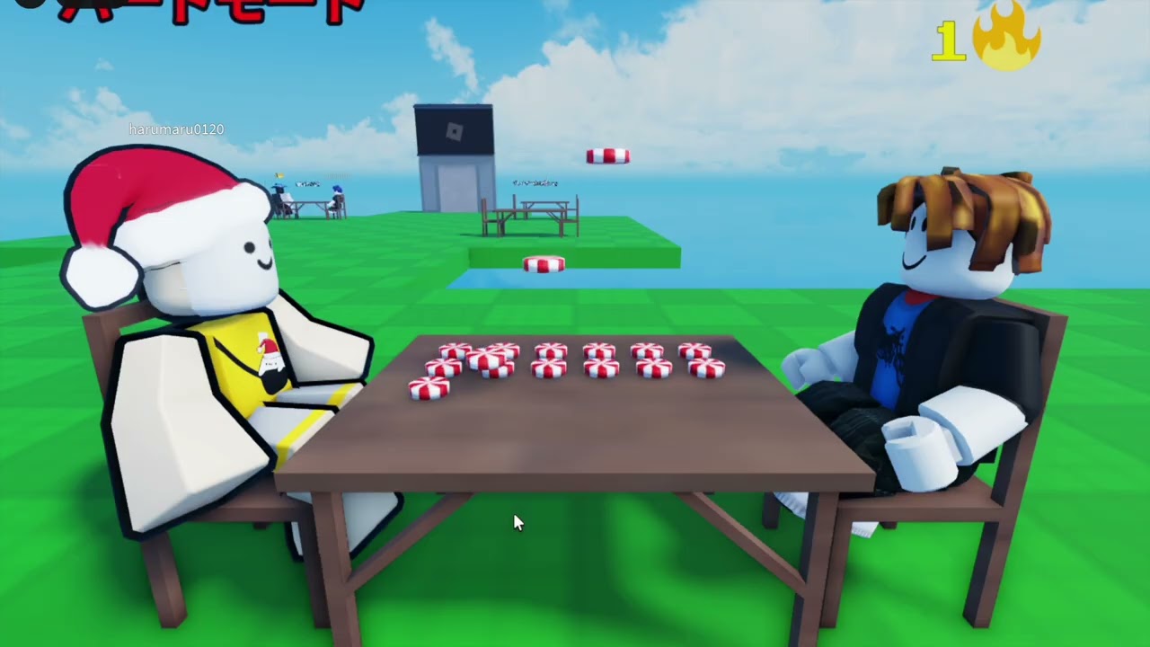 キャンディールーレットで友達と対戦