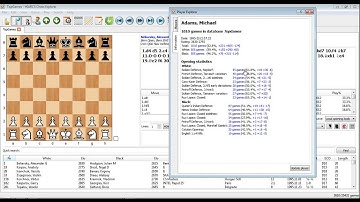 PC Chess Explorer - Player Explorer