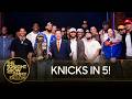 NBA Champion New York Knicks Crash Jimmy's Monologue | The Tonight Show Starring Jimmy Fallon