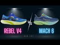 HOKA Mach 6 vs New Balance Rebel v4: WHICH IS BETTER? Shoe Comparison Review