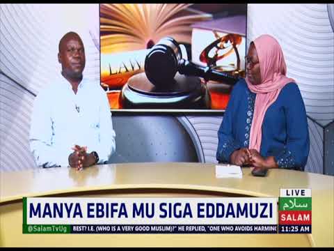 Manya Ebifa Mu Siga Eddamuzi Judiciary Show Businge Mariam 