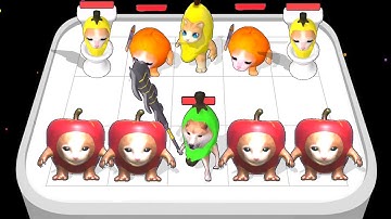 Merge Banana Cat Vs Skibidi - Merge Master Max Level Android iOS Gameplay Walkthrough