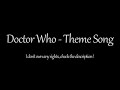 Doctor Who - Theme Song (1 Hour) - Epic Version