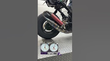 Dyno tuning with a nice bw’s sport, equipped with an Athena Basic 70cc engine and a Yasuni R pipe.