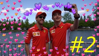 Sebastian Vettel & Charles Leclerc Funny and Cute Moments (Part #2)