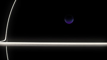 Planet orbiting supermassive black hole