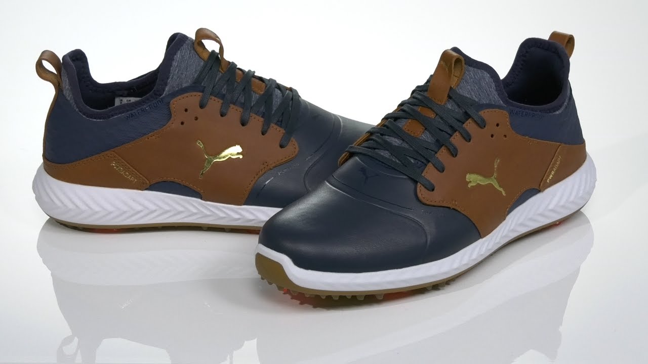 PUMA Golf Ignite Pwradapt Caged Crafted SKU: 9428458 - YouTube