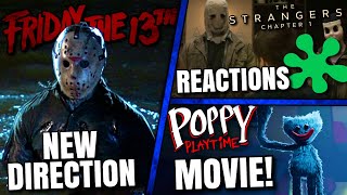 Friday The 13Th Reboot Update The Strangers First Reactions Poppy Playtime Movie More