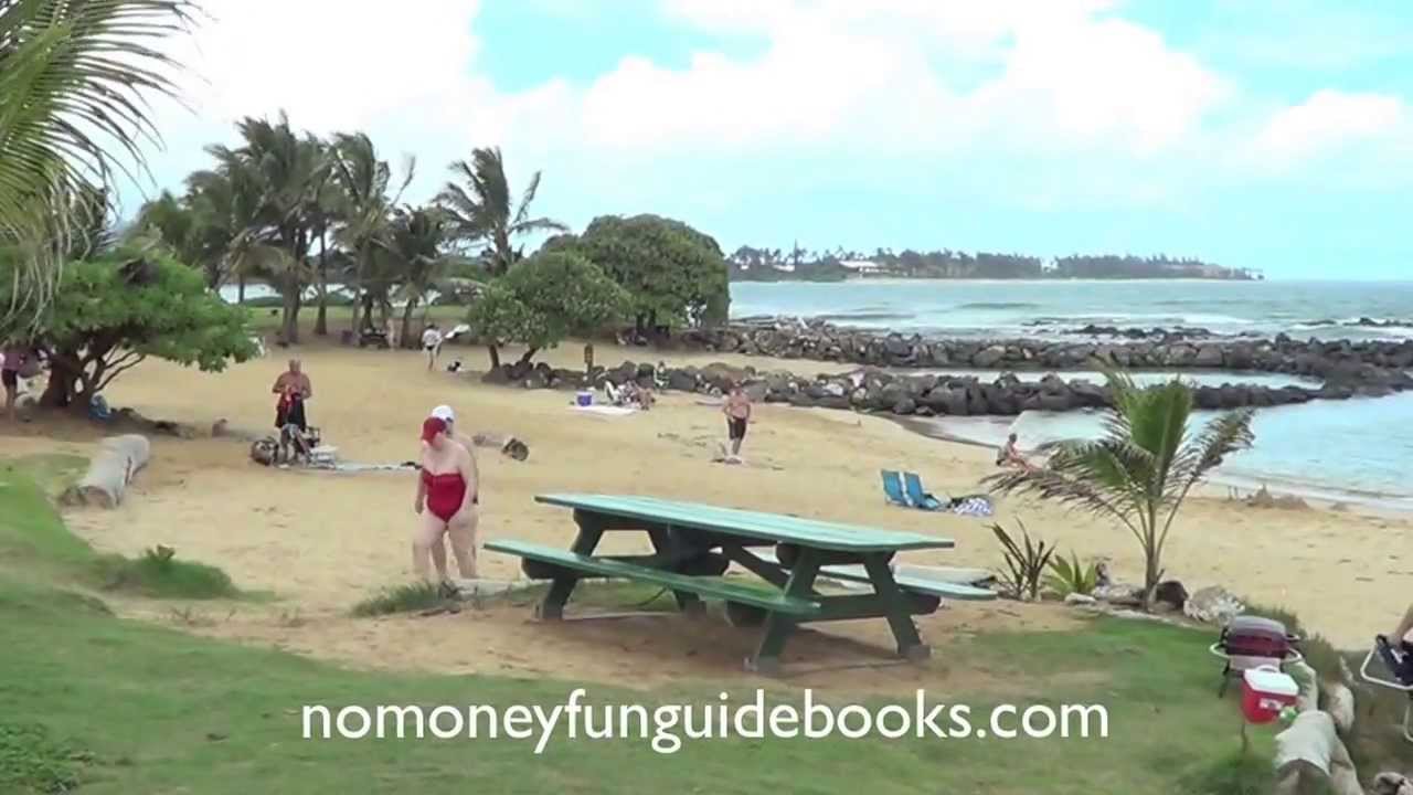 No Money Fun Guidebook Kauai presents Lydgate Beach Park