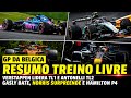 VERSTAPPEN E ANTONELLI LIDERAM SESSÕES | HAMILTON EM 4º | NORRIS SURPREENDE E GASLY BATE FORTE