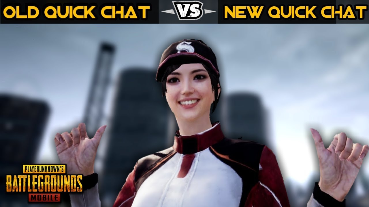 PUBG MOBILE | OLD CLASSIC VS NEW DEFAULT ALL QUICK VOICE CHATS SETS