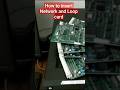 Fire Alarm System - How to insert network and loop card?#firealarm #theengineersadvice