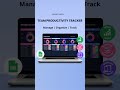 Team Productivity Tracker - Visual. Shareable. Built for results.