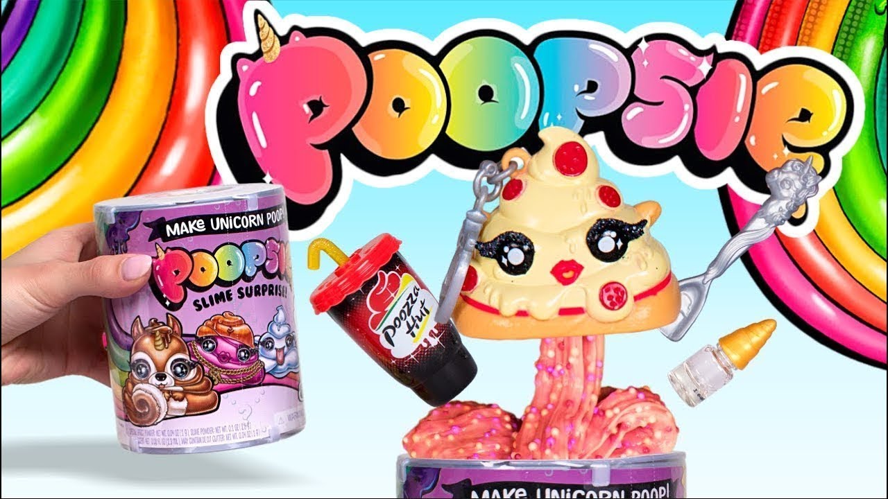 poopsie slime surprise crée une crotte de licorne avec 10 surprises magiques