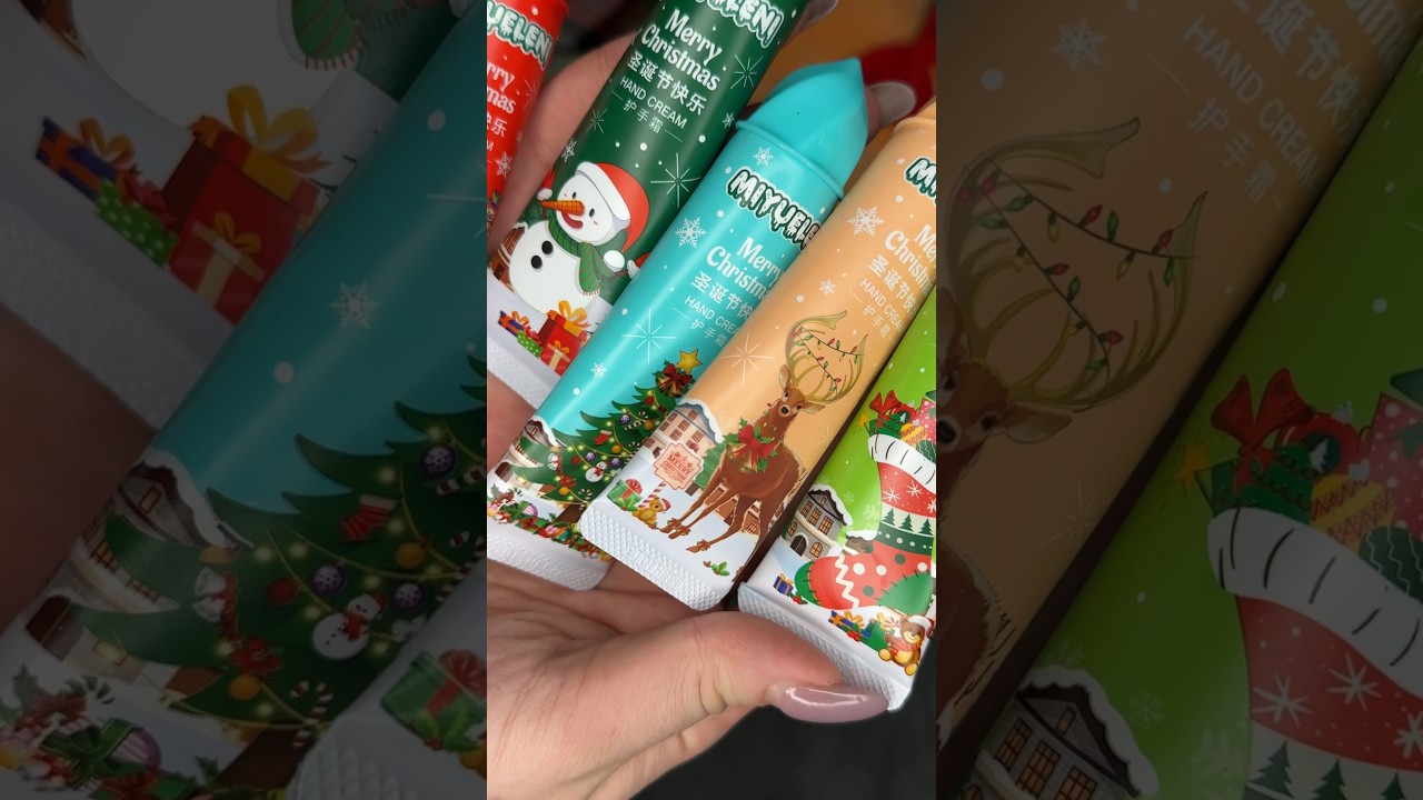 Новогодние кремы для рук по 60₽ 😱🎁 