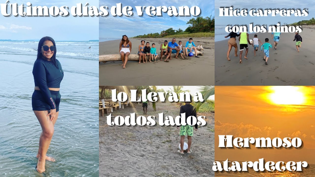 Aprovechando los últimos días de verano/playa/hermoso atardecer 🌅 - YouTube