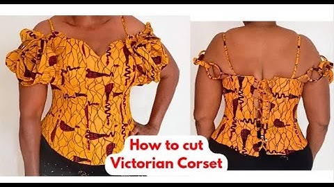 How to cut Victorian Corset |step by step| beginners friendly🥰 #sewing #fashion #corset