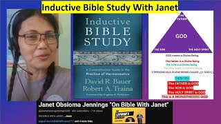 Janet Inductive Bible Study (IBS) of the book of John Part 3