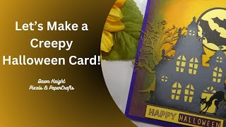 Lets make a creepy Halloween card [Pixels & PaperCrafts]