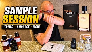 Chilled FRAGRANCE SAMPLE TESTING. Amouage, Paco Rabanne, Hermes, Imaginary Authors, Daniel Josier