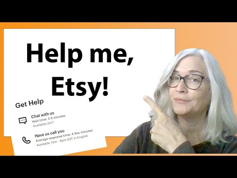 The trick to contacting Etsy help and support when they make it hard to figure out!