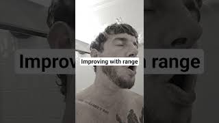 Improving my vocal range #deathmetal #blackmetal #deathcorevocalist #screamo #metalcore