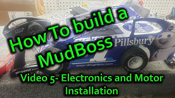 How to build a Salvas Mudboss Dirt Oval RC Car, Installing Electronics and Setting everything!