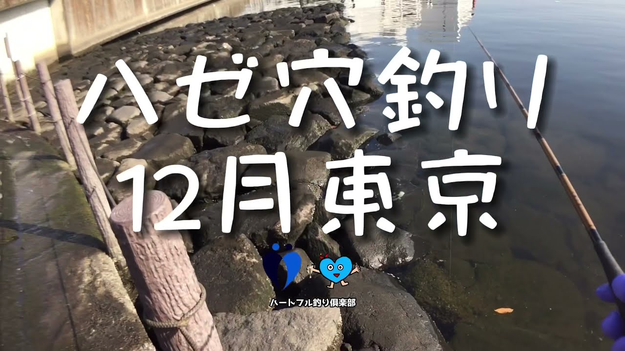 ハゼ穴釣り12月 東京 Youtube