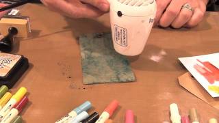 Scrap Time - CHA Winter 2012 - Tim Holtz - Ink Refreshers and Palette Wealth