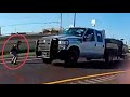 Bodycam: Fleeing Suspect Runs Across Highway Armed With A Knife. Weatherford, TX. September 27, 2022