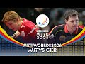 Вспоминаем 2006 год - Werner Schlager vs Timo Boll | WTTC 2006