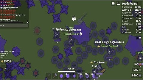 Oblivion Mod V2 Showcase + MEGACUT: Best SpikeTick, Anti SpikeTick, and MORE (MooMoo.io Best Hacks)