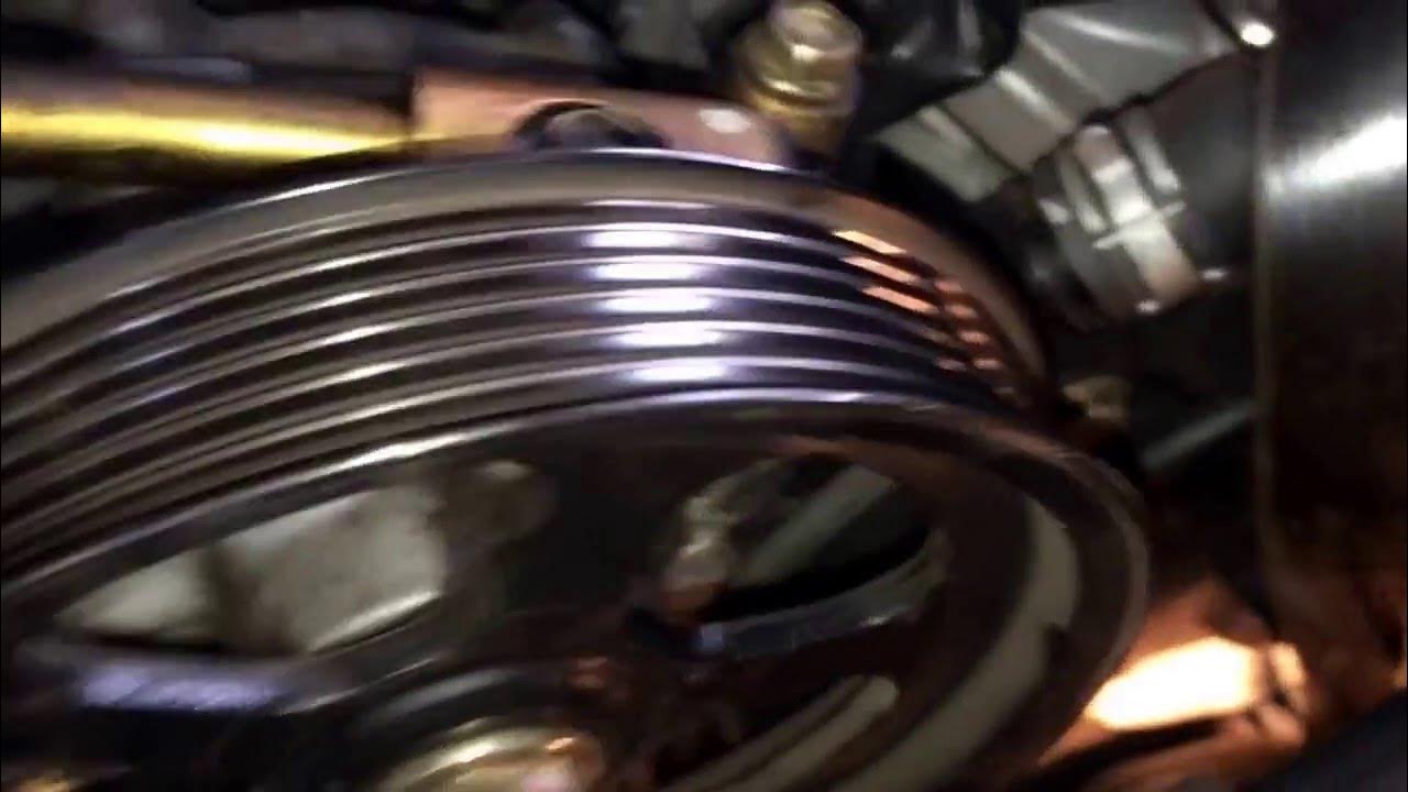 Acura MDX power steering pump clicking. YouTube