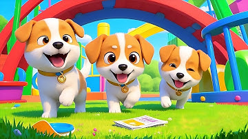 Chú Cún Con - Hoạt Hình Con Chó Tinh Nghịch - Ca Nhạc Thiếu Nhi Remix