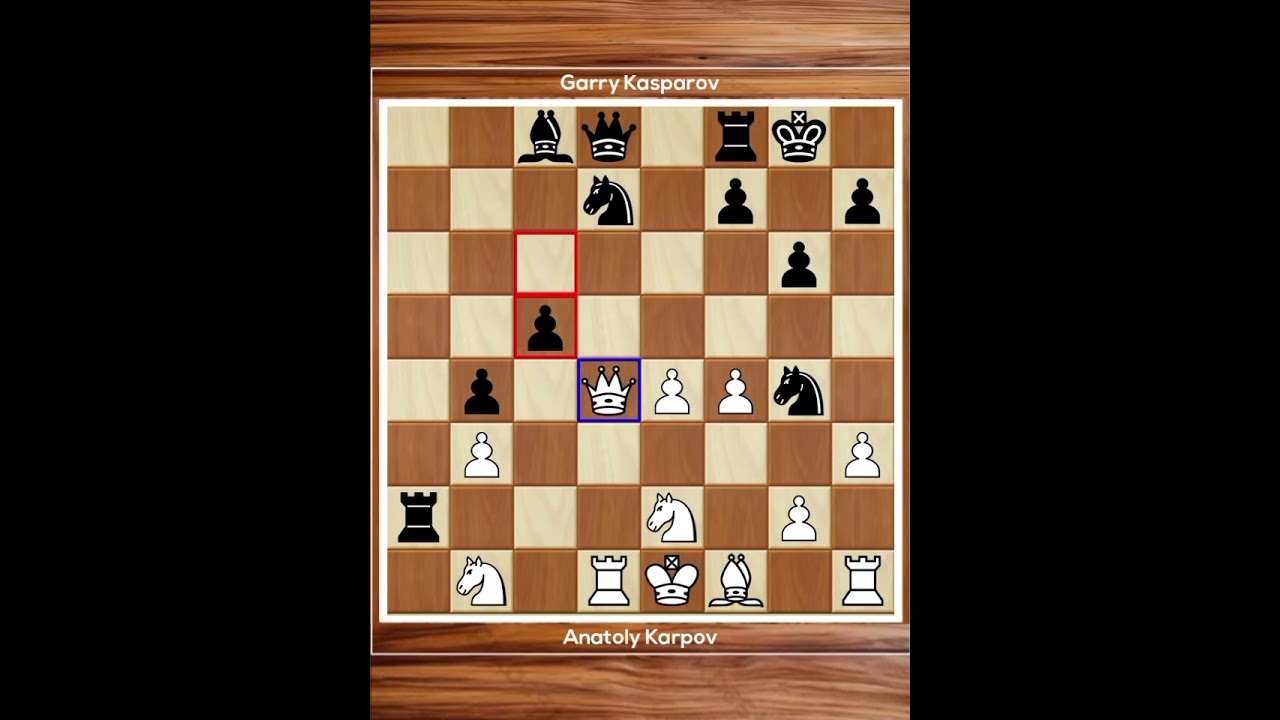 Anatoly Karpov vs Garry Kasparov • It Linares Spain, 1993.