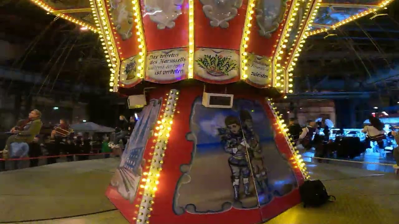 Kettenkarussell (Deinert) Steampunk Markt Bochum 2026 // Onride