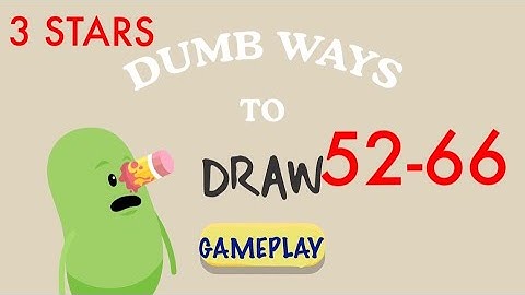 Dumb Ways To Draw 52-66 прохождение walktrough (iOS)