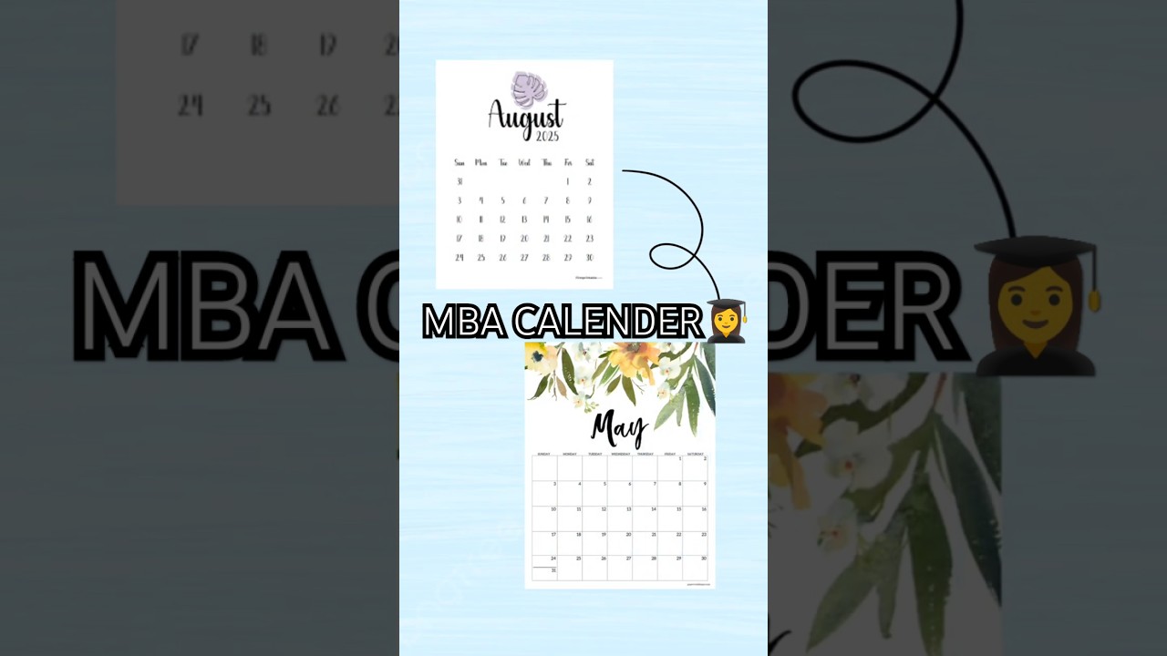 MBA admission Calender | MBA process | planning MBA (Part-1) 👩‍🎓 