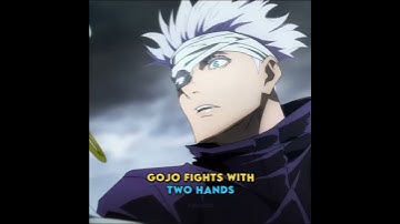 Gojo fights 1v3 with one hand 💀 || Jujutsu kaisen #gojo #sukuna #jjk