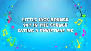 Little Jack Horner Sat In a Corner | Sing A Long | Christmas Pie | Nursery Rhyme | KiddieOK