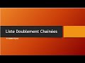 Liste doublement chanes en c