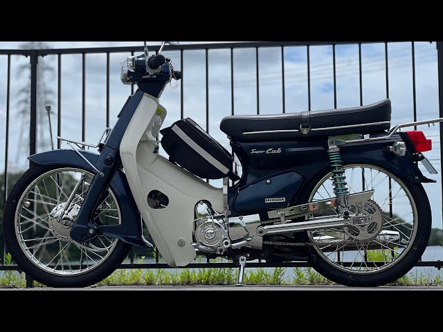 車高短カブのフルメッキ！！今日からカブの名古屋仕様はこれで決まり