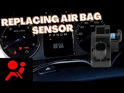 Escalade Front Impact Sensor Replacement B0083 B0084 Service Air Bag.