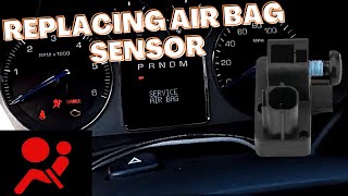 Escalade Front Impact Sensor Replacement B0083 B0084 Service Air Bag.