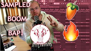 Digging in the crates to make Sampled Boom Bap | w/ FL Studio/Serato Sample/ Akai MPK Mini